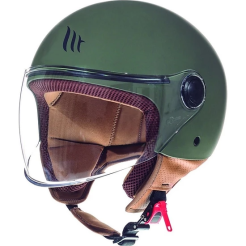 Helmet MT Street Solid A6 Matt XL - Green
