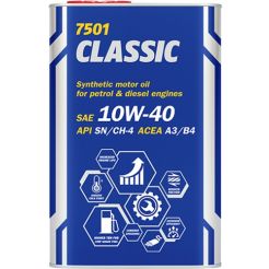 Mannol Classic SAE 10W-40 1L Metal