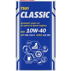 Mannol Classic SAE 10W-40 4L Metal