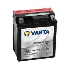 Varta 6 Ah YTX7L-BS Powersports AGM