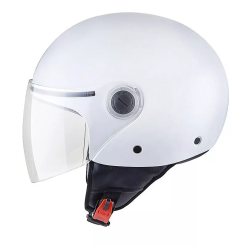 Helmet MT Street Solid Gloss Pearl L White