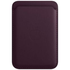 iPhone Leather Wallet with MagSafe - Cherry MM0T3ZM/A