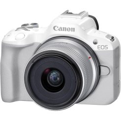 Fotoaparat Canon EOS R50 RF-S 18-45 STM White (5812C030)