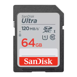 SD SanDisk 64GB 120MB CL10