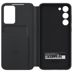 Qoruyucu örtük  Samsung S23+ Smart View Wallet Case Black EF-ZS916CBEGRU