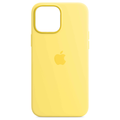 Qoruyucu örtük iPhone 13 Pro Max Silicone With MagSafe - Lemon Zest / MN6A3ZM/A