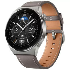 HUAWEI Watch GT 3 Pro Light Titanium Grey Leather / 55028474