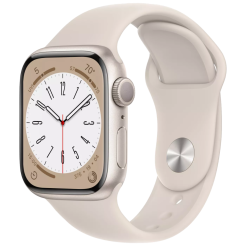 Apple Watch 8 41 mm Starlight Aluminium / MNP63RB/A