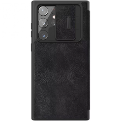 Qoruyucu örtük Nillkin Samsung S22+ Qinpro Leather Black - 5533