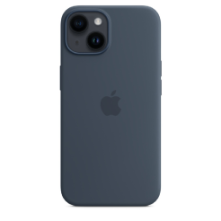 Чехол iPhone 14 Silicone With MagSafe- Storm Blue MPRV3ZM/A