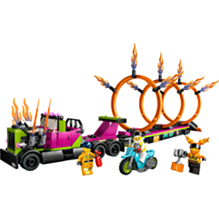 LEGO City Stuntz Stunt Truck & Ring of Fire Challenge / 60357