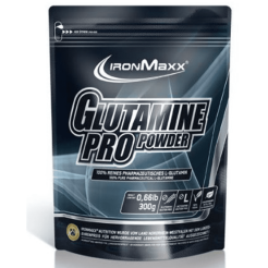 IronMaxx Glutamine Pro Powder 300 g Bag