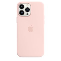 iPhone 13 Pro Max Silicone Case with MagSafe  Chalk Pink
