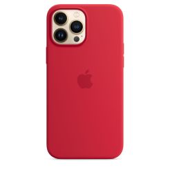 iPhone 13 Pro Silicone Case with MagSafe  (Product) Red