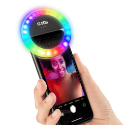 SBS Selfie Ring Light RGB / TESELFIERINGRGBMINI