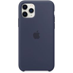 Чехол iPhone 11 Pro Max Silicone  Midnight Blue