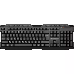 Keyboard Defender Element  HB-195 WL Black  45195