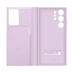 Qoruyucu örtük Samsung Ultra Smart View Wallet Case Lilac EF-ZS918CVEGRU