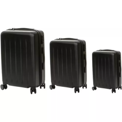 Çamadan Ninetygo PC Luggage 3 pcs Set Black 117001