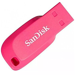 SanDisk SDCZ50C-016G-B35PE Cruzer Blade 16 GB  Electric Pink