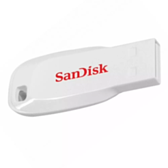 SanDisk SDCZ50C-016G-B35W Cruzer Blade 16 GB White