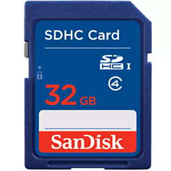 SanDisk SDSDB-032G-B35 32GB SDHC Class 4 Memory Card Standard SD
