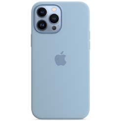 Чехол iPhone 13 Pro Silicone With MagSafe - Blue Fog / MN653ZM/A