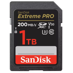 SD SanDisk Extreme Pro 1TB 200MB/s  