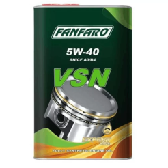 Fanfaro VSN Full Synthetic 5W-40 4 lt Metal
