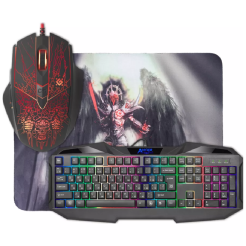 Gaming Keyboard Defender Anger MKP-019 Combo 3in1 Wired 52019