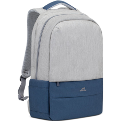 Backpack Rivacase 7567 Grey/Dark Blue 17.3