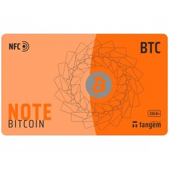 Kripto pul kisəsi Tangem Note (Bitcoin)