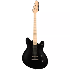 Yarı Akustik Gitar Fender Contemporary Active Starcaster (Maple Fingerboard Flat Black)