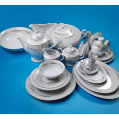 Набор посуды из керамики Bahar 84 предметов (61120)