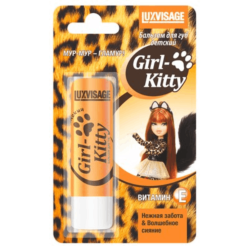 Luxvisage Girl Kitty uşaqlar üçün dodaq balzamı 4811329018364