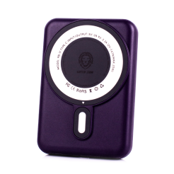 Green Lion Powerbank Compact MagSafe 10000 mAh Purple