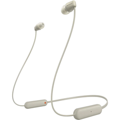 Наушники Sony WI-C100 In Ear Headphones Taupe
