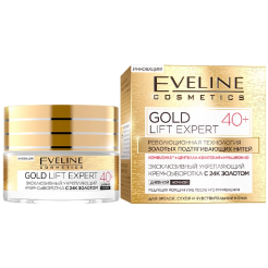 Крем для лица Eveline Gold Lift Expert укрепляющий 40+ 50мл