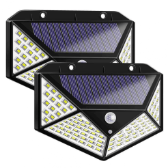 Smart Solar Sensor Wall Lights (100 Led) SLRT-013