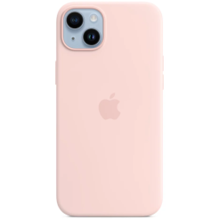 Чехол iPhone 14 Plus Silicone With MagSafe-Chalk Pink MPT73ZM/A 