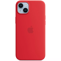 Qoruyucu örtük iPhone 14 Plus Silicone With MagSafe (Product) Red MPT63ZM/A