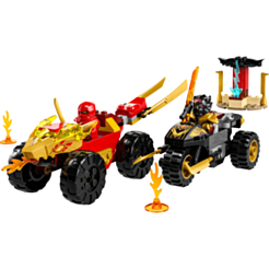 LEGO Ninjago Kai and Ras Car and Bike Battle 71789