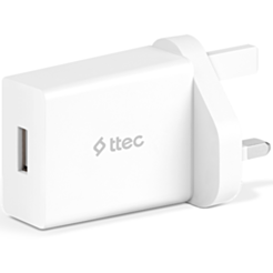 TTEC Smartcharger Travel Charger 2.1A White / 2SCS20B