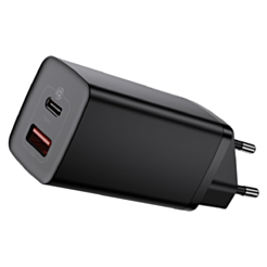 Baseus GaN2 Lite Quick Charger USB+C 65W EU Black / CCGAN2L-B01