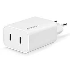 Ttec SmartCharger Duo PD 40W Travel White / 2SCS27B