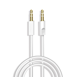 Dudao AUX cable 1m White / L12S