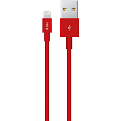 TTEC Lightning USB Charge/Data Cable Red / 2DK7508K