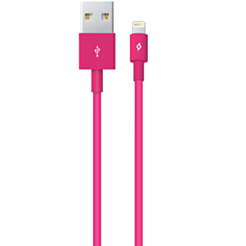 TTEC Lightning USB Charge/Data Cable Pink / 2DK7508P