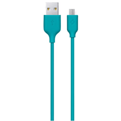 Ttec microUSB Charge/Data Cable Turquoise / 2DK7530TZ 