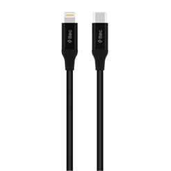Ttec Type-C to Lightning Fast Charging Cable 1.5 m Black / 2DK40S